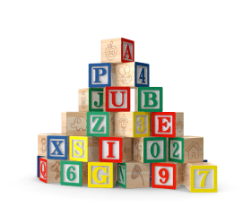 Alphabet Wooden Blocks